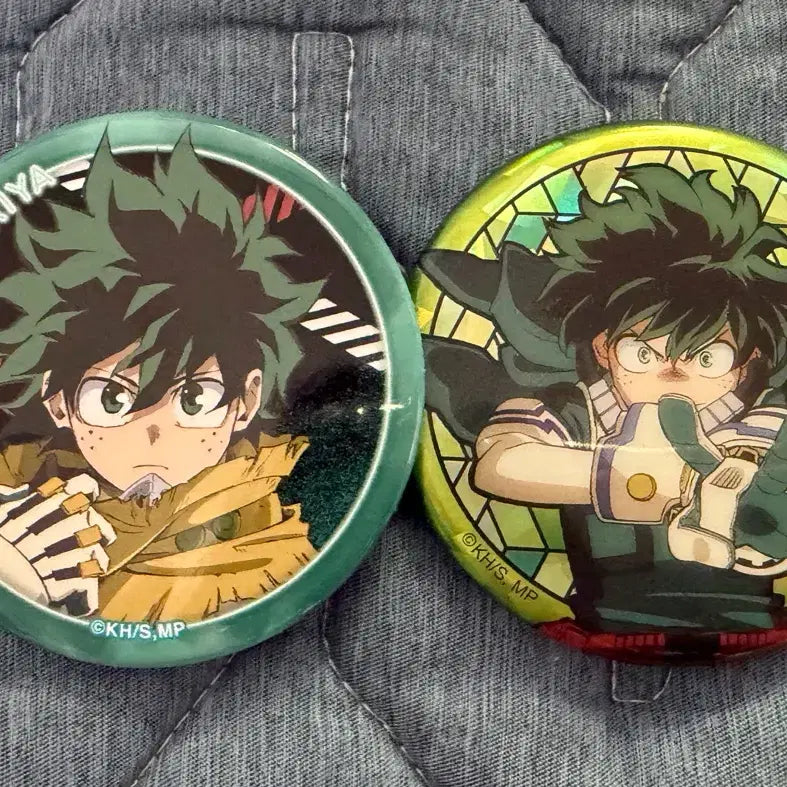 [BUNJANG] My Hero Academia Izuku Midoriya Badge Bundle Set / 히로아카 미도리야 뱃지 일괄