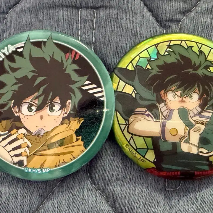 [BUNJANG] My Hero Academia Izuku Midoriya Badge Bundle Set / 히로아카 미도리야 뱃지 일괄