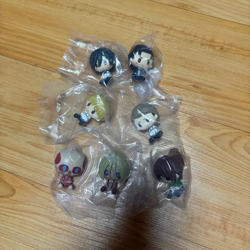 [BUNJANG] Attack on Titan Chokonokko Figure Bundle Set / 진격의거인 제일복권 쿠지 초코노코 피규어 일괄