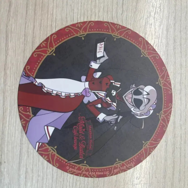 [BUNJANG] Hasbean Hotel Alastair Acrylic Stand &amp; Lodge Coaster Bundle Set / 해즈빈호텔 콜라보 카페 알래스터 아크릴 스탠드 로지 코스터 일괄양도