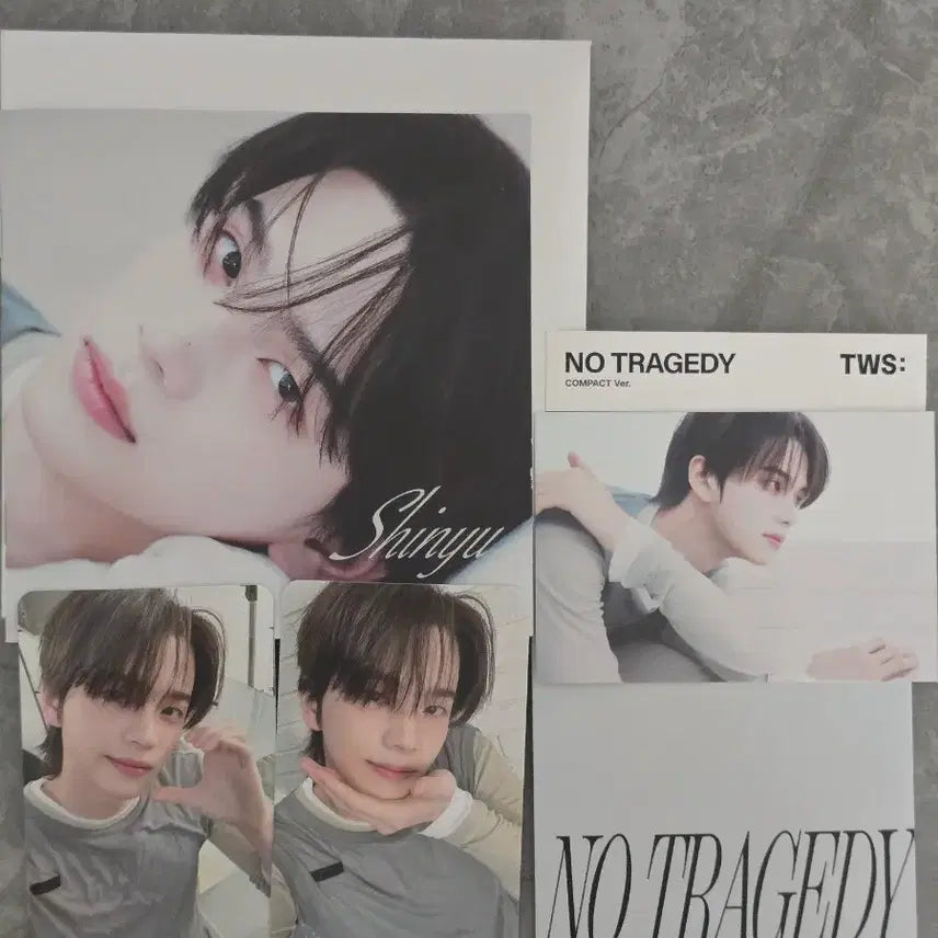 [BUNJANG] TWS NO TRAGEDY HUSH Version Shinyu Full Set / TWS 미니5집 NO TRAGEDY HUSH 버전 신유 풀세트