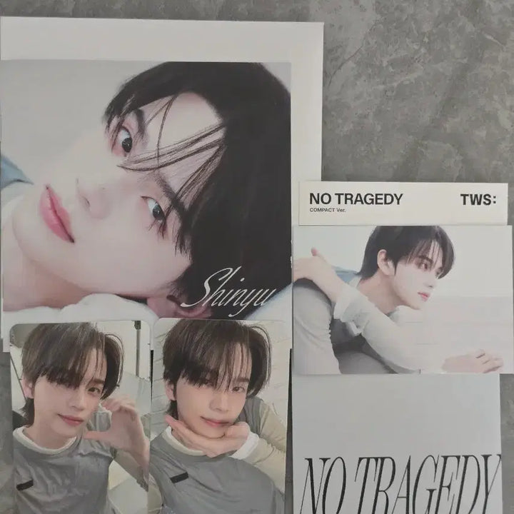 [BUNJANG] TWS NO TRAGEDY HUSH Version Shinyu Full Set / TWS 미니5집 NO TRAGEDY HUSH 버전 신유 풀세트