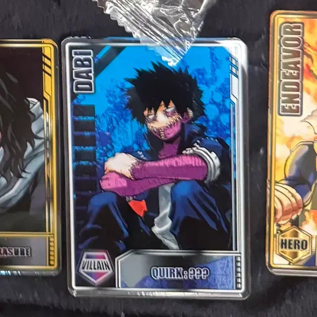 [BUNJANG] My Hero Academia Dabi Endeavor Aizawa Shota Sticker Bundle Set / 히로아카 스테이터스 다비 엔데버 아이자와 쇼타 스테카 일괄