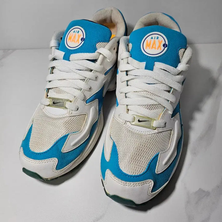 [BUNJANG] Nike Air Max 2 Light Lagoon Blue / 나이키 에어맥스2 라이트 라군블루 270