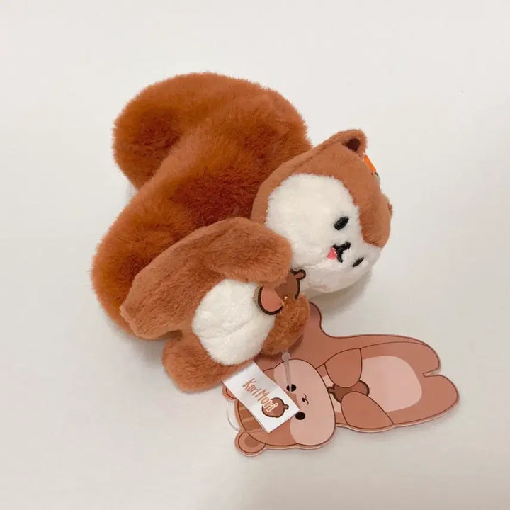 [BUNJANG] BTS J-Hope Corimori Squirrel Keychain (Brown) / BTS 방탄소년단 J-hope 제이홉 키링 코리모리 다람쥐(브라운)
