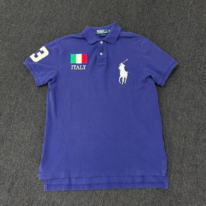 [BUNJANG] Polo Ralph Lauren Italy Big Pony Caravan T-Shirt / 폴로 랄프로렌 이탈리아 빅포니 PK 카라반팔티