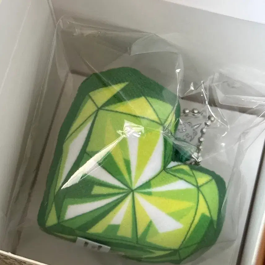 [BUNJANG] Sugar Sugar Rune Ecl Cushion Keychain (Green, Sealed) / 슈가슈가룬 에클 쿠션 키링 미개봉