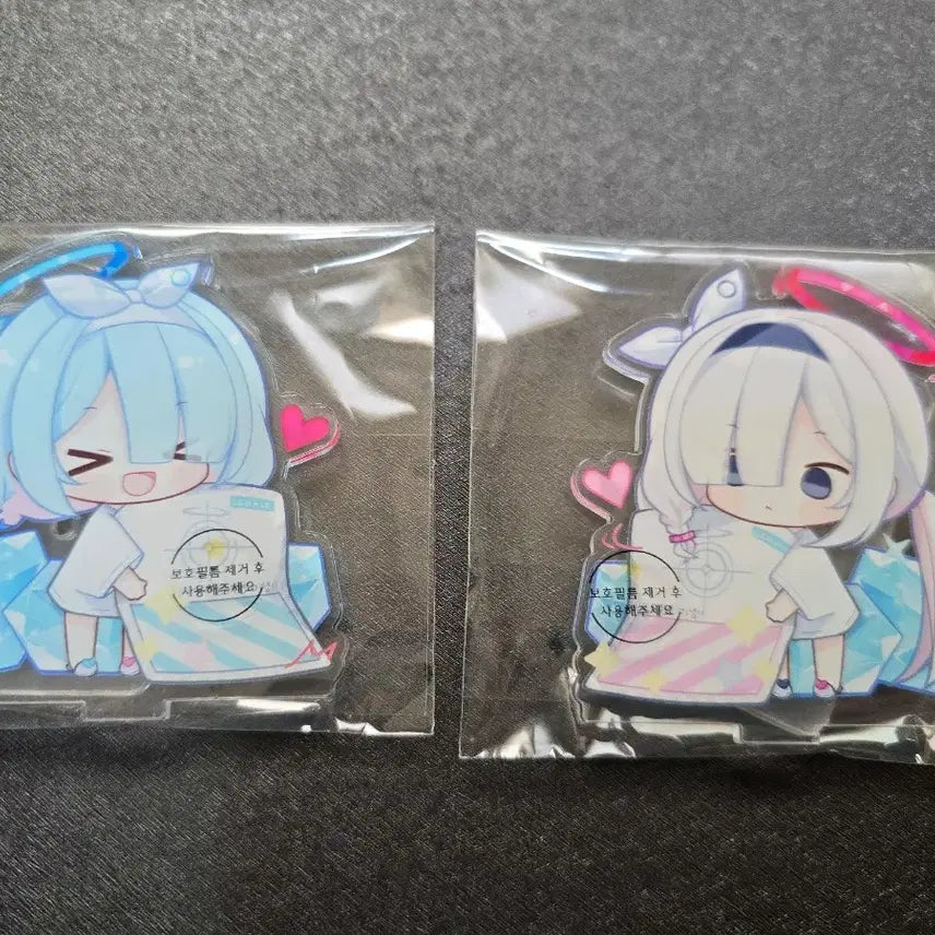 [BUNJANG] Blue Archive 2.5 Anniversary Arona &amp; Prana Acrylic Stand / 블루아카이브 2.5주년 비공 굿즈 아로나, 프라나 아크릴스탠드