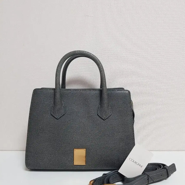 [BUNJANG] Couronne Leather Crossbody &amp; Tote Bag / 쿠론 크로스 겸 토드백 ㅡ 실착 5회미만