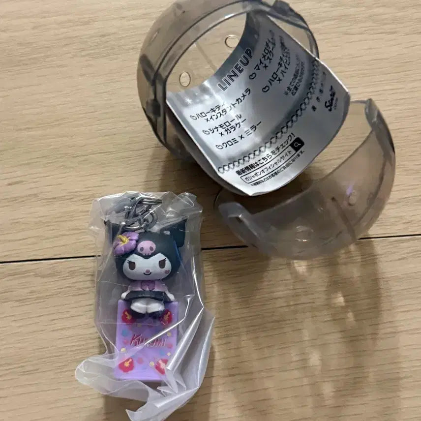 [BUNJANG] Sanrio Heisei Gyaru Strap Charm Gacha Kuromi / 반다이 산리오 헤이세이 스트랩 참 가챠 쿠로미