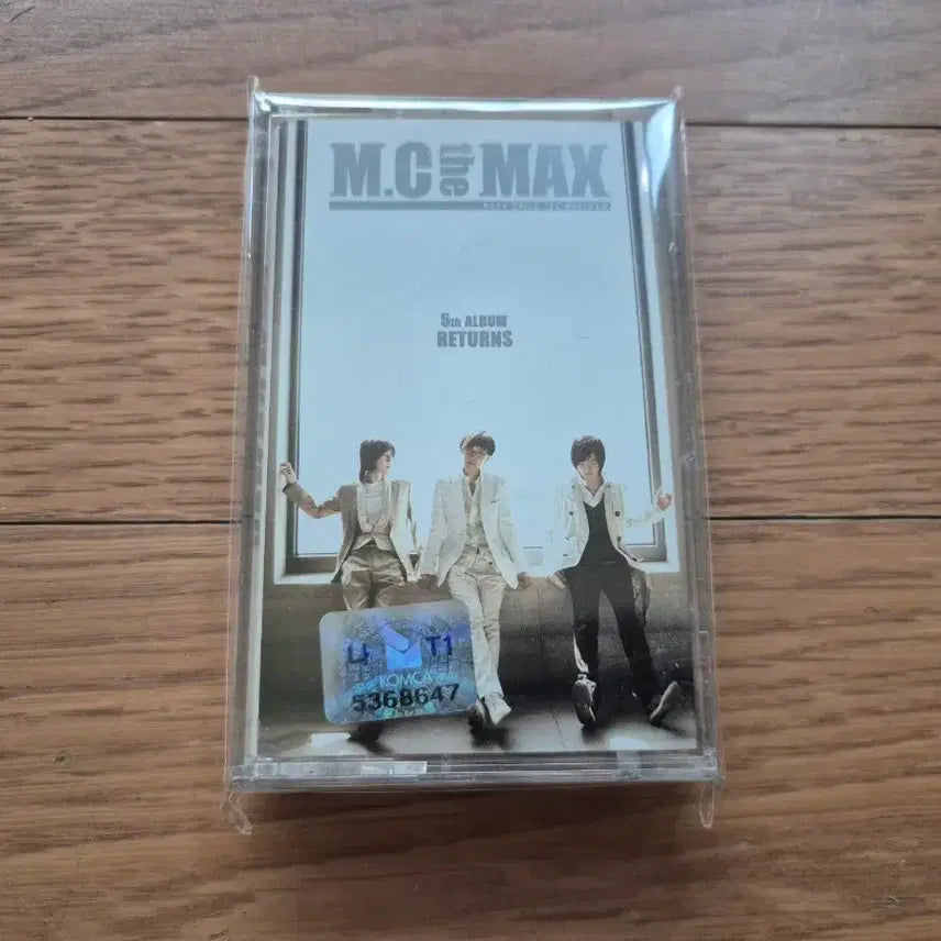 [BUNJANG] MC THE MAX 5th Album Cassette Tape (Unsealed) / (개봉 카세트)엠씨더맥스5 카세트테이프