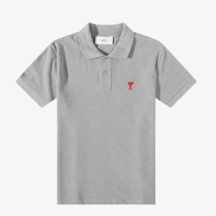 [BUNJANG] Ami Small Logo Polo Shirt / (새상품) 아미 스몰 로고 카라티