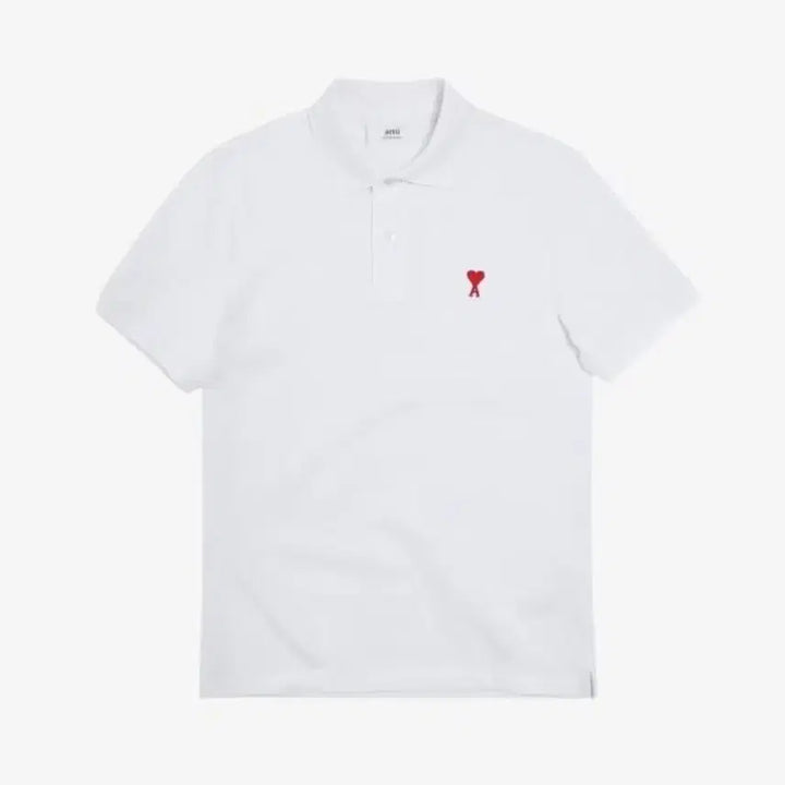 [BUNJANG] Ami Small Logo Polo Shirt / (새상품) 아미 스몰 로고 카라티