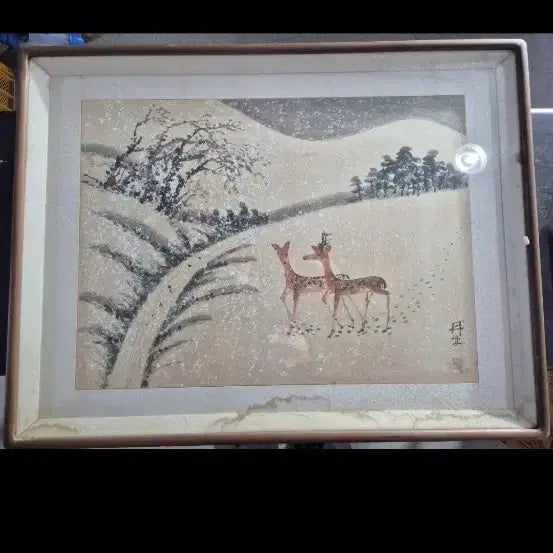 [BUNJANG] Seolgyeongdo Korean Landscape Painting / 설경도