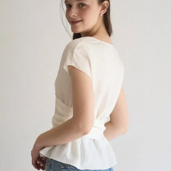 [SOLD OUT] 쟈습 Torso Layered Top 토르소 레이어드 블라우스