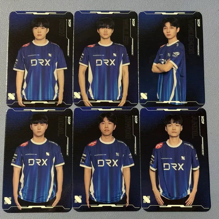 [BUNJANG] DRX x SOOP Photocard 6-Set Bundle / DRX x SOOP 포토카드 6종 세트