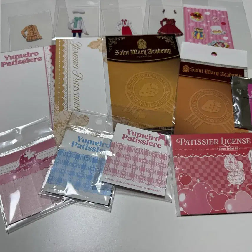 [BUNJANG] Dreamtale Baking Club (Yumemile! Paris) Bundle Set / 꿈빛파티시엘 개봉전시 처분 일괄