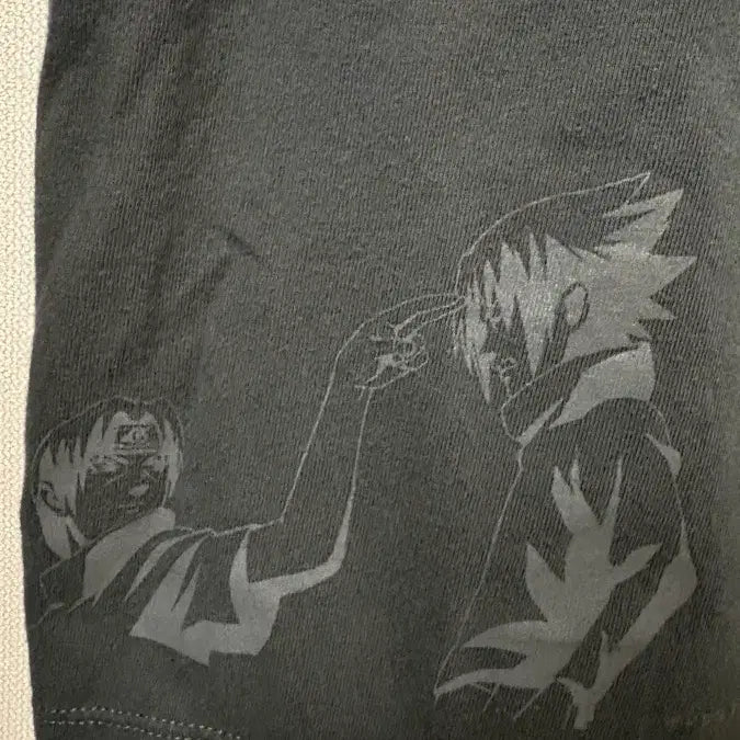 [BUNJANG] Graniph x Naruto Sasuke T-Shirt (Rare) / Graniph 그라니프 나루토 콜라보 - 사스케 티셔츠(희귀매물)