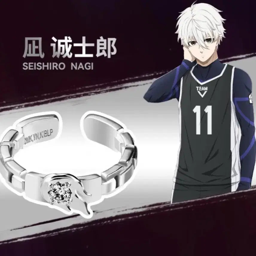 [BUNJANG] Blue Lock Nagi Mini Doll Ring / 블루록 나기 미니돌 반지