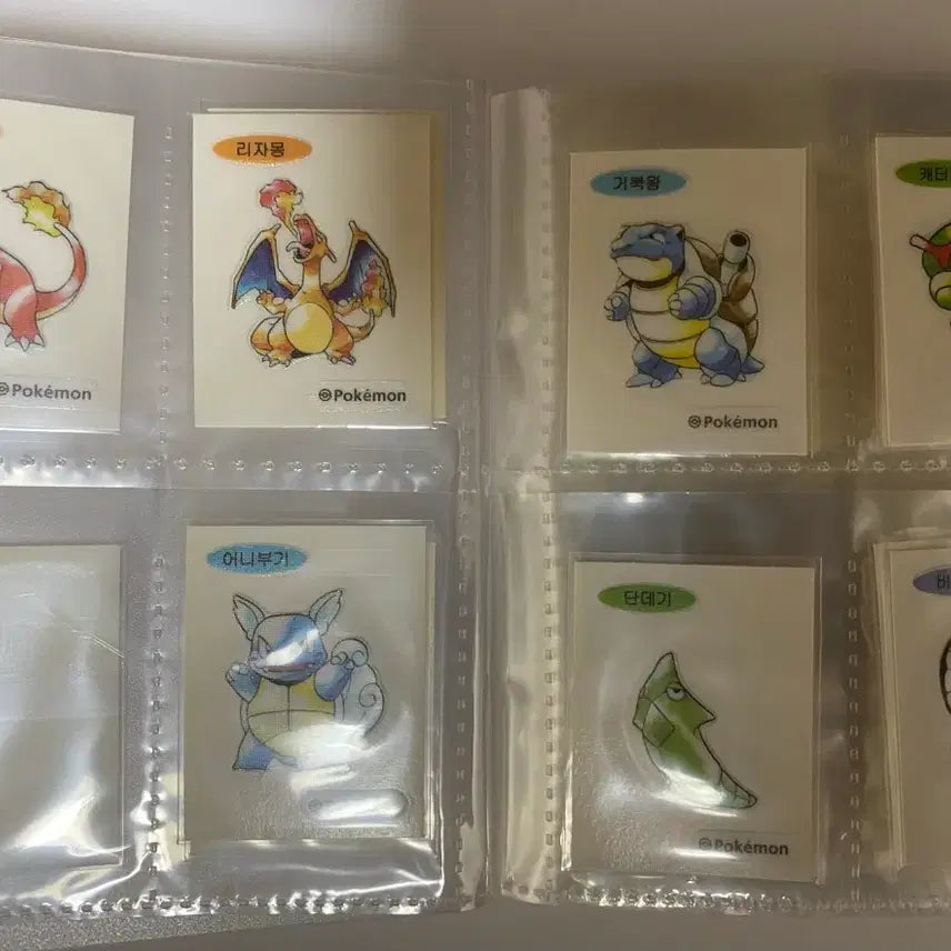 [BUNJANG] Pokemon 30th Anniversary Art Stamp Seal Bundle (87 types) / 포켓몬 30주년 아트웍 띠부씰 87종 일괄