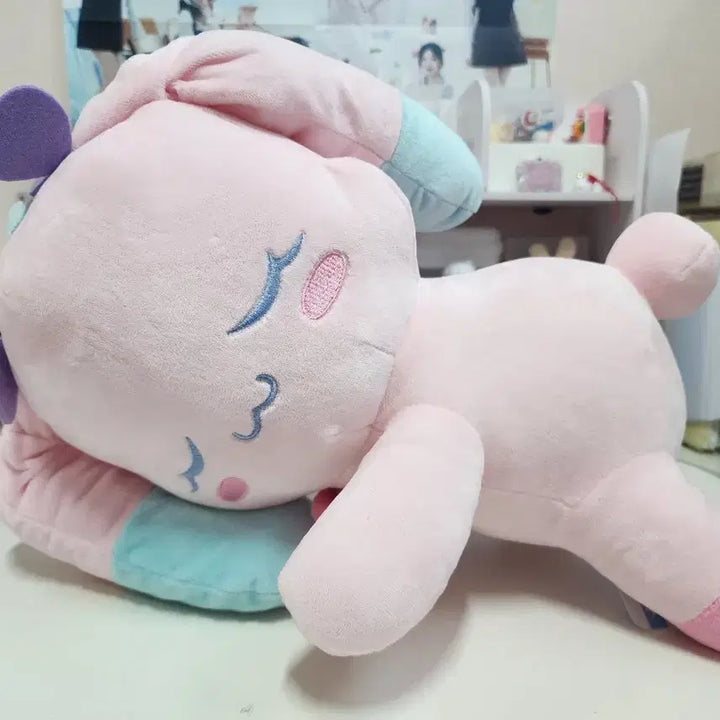 [BUNJANG] AIBRI Sleepy Friend Pre-Rabbit Pink Doll / (새상품 정품)비밀의 아이프리 잠꾸러기 친구 프리래빗 핑크 인형