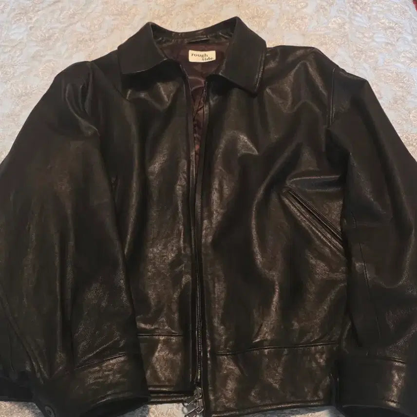 [BUNJANG] Roughside 26SS Leather Drizzler Jacket Size 1 / 러프사이드 모터사이클 드리즐러 레더 자켓 1사이즈