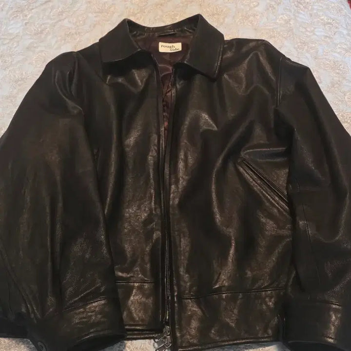 [BUNJANG] Roughside 26SS Leather Drizzler Jacket Size 1 / 러프사이드 모터사이클 드리즐러 레더 자켓 1사이즈