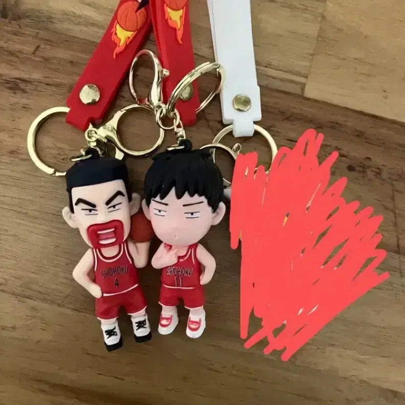 [BUNJANG] Slam Dunk Character Keyring / 슬램덩크 캐릭터 키링