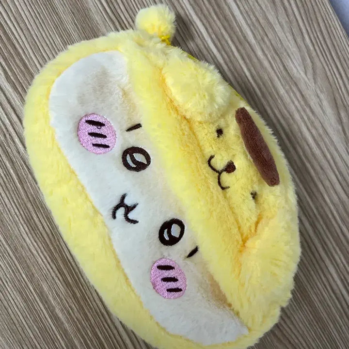 [BUNJANG] Chiikawa x Pompompurin Collaboration Pouch / 치이카와 폼폼푸린 먼작귀 파우치