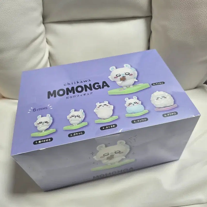 [BUNJANG] Momonga Napping Figure Sealed Full Box / 모몽가 투성이 랜던 피규어 미개봉 풀박