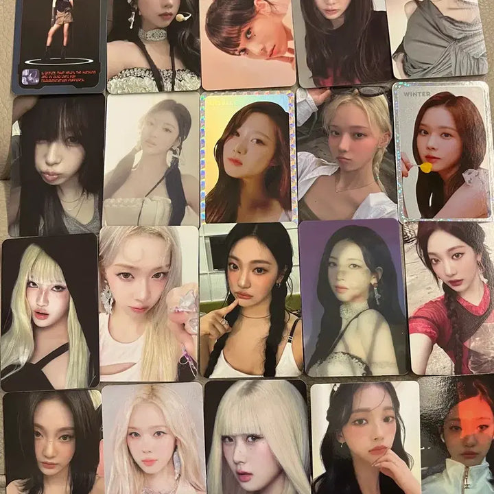 [BUNJANG] Aespa Bundle Set Photocard / [일괄 양도]에스파 포토카드 일괄 판매