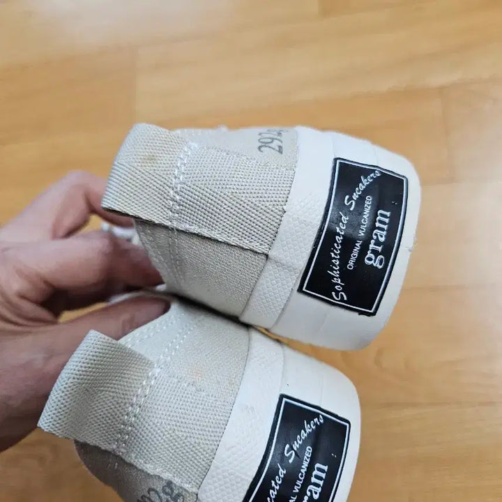 [BUNJANG] gram Sneakers Light Beige Canvas / gram 그램 스니커즈