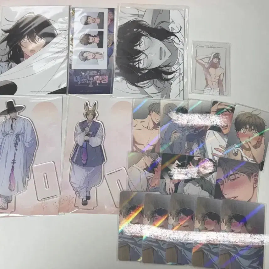 [BUNJANG] B.ON (Bi On) Secret Inner Thoughts Goods Bundle Set / bl리디봄툰레진 비온 은밀한머릿속사정 은머사 굿즈 일괄 양도