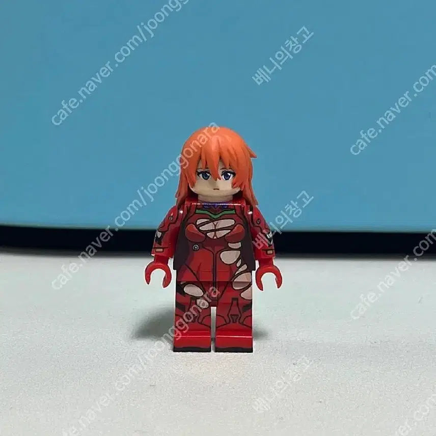 [BUNJANG] Hola Amigo Evangelion Asuka Custom Lego Minifigure / (초할인)홀라아미고 에반게리온 아스카 커스텀 레고 미니 피규어