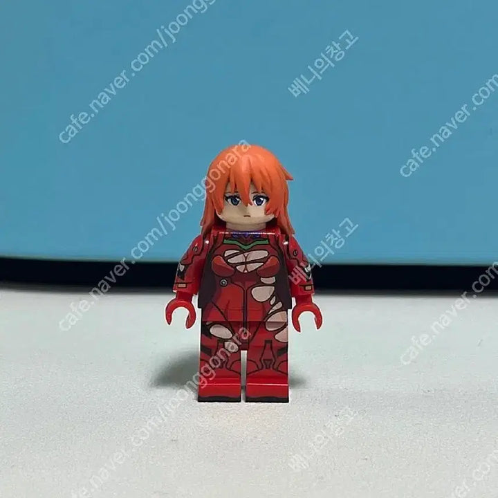 [BUNJANG] Hola Amigo Evangelion Asuka Custom Lego Minifigure / (초할인)홀라아미고 에반게리온 아스카 커스텀 레고 미니 피규어