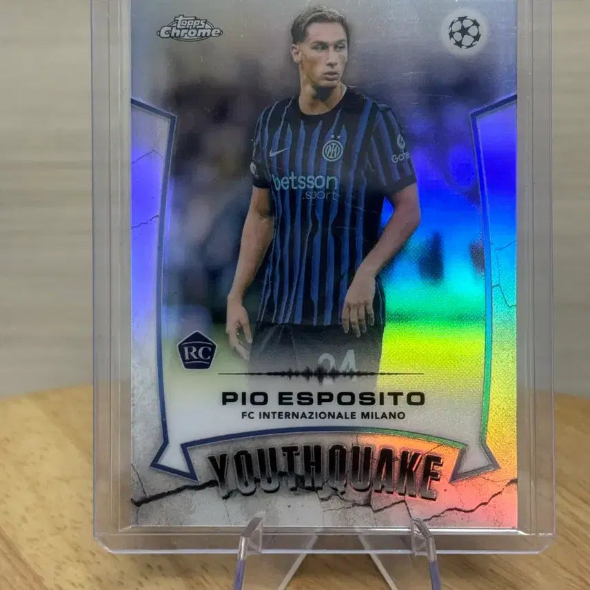 [BUNJANG] Topps Chrome Fabio Esposito 2023-24 Youth Champion Card Rookie Card / 탑스크롬 피오 에스포시토 유스 챔피언 카드