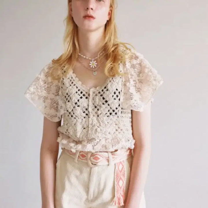 [SOLD OUT] 위메농 Maya knit blouse