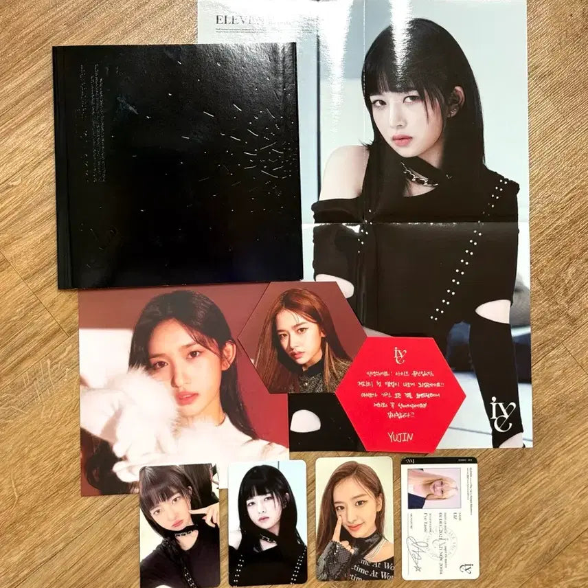 [BUNJANG] IVE ELEVEN Ver. 1 First Press Album Photocard / 아이브 ELEVEN 일레븐 ver. 1 초판 앨범 스스퀘 포카 ive