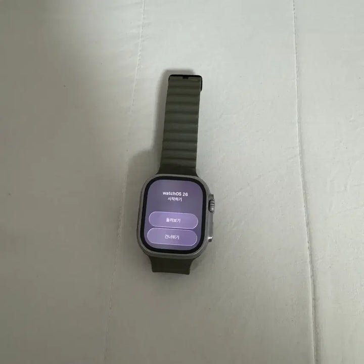 [BUNJANG] Apple Watch Ultra 49mm Titanium (Cellular) / 애플워치 울트라 49mm 셀롤러 티타늄