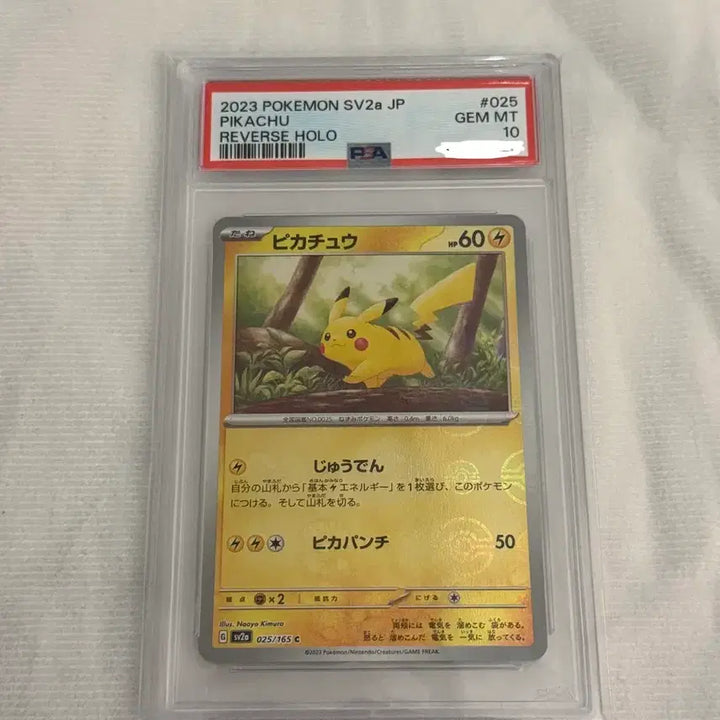 [BUNJANG] Pokemon TCG Japanese 151 Pikachu PSA 10 / 포켓몬카드 일판 151 피카츄 psa10