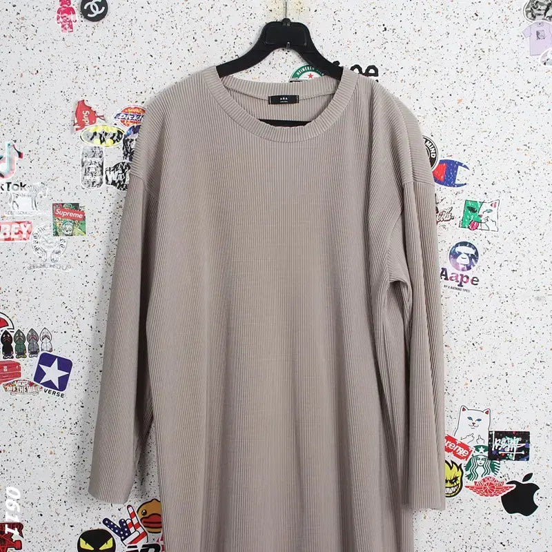[BUNJANG] ARA Ribbed Long Dress / 여성F/ 국내제작 ARA 골지 롱원피스 BG 22-1