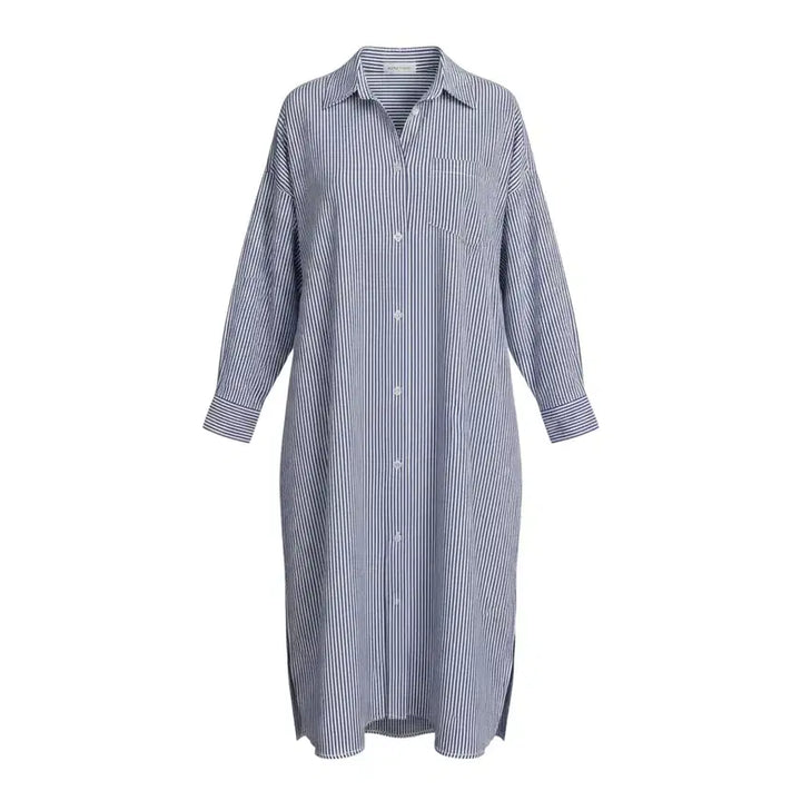 [BUNJANG] 86 Project Striped Shirt Dress / 여성F/ 86프로젝트 스트라이프 셔츠 원피스 22-3