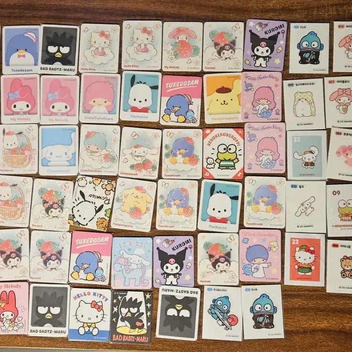 [BUNJANG] Sanrio Characters Sticker Set / 산리오 띠부 띠부씰 띠부띠부씰
