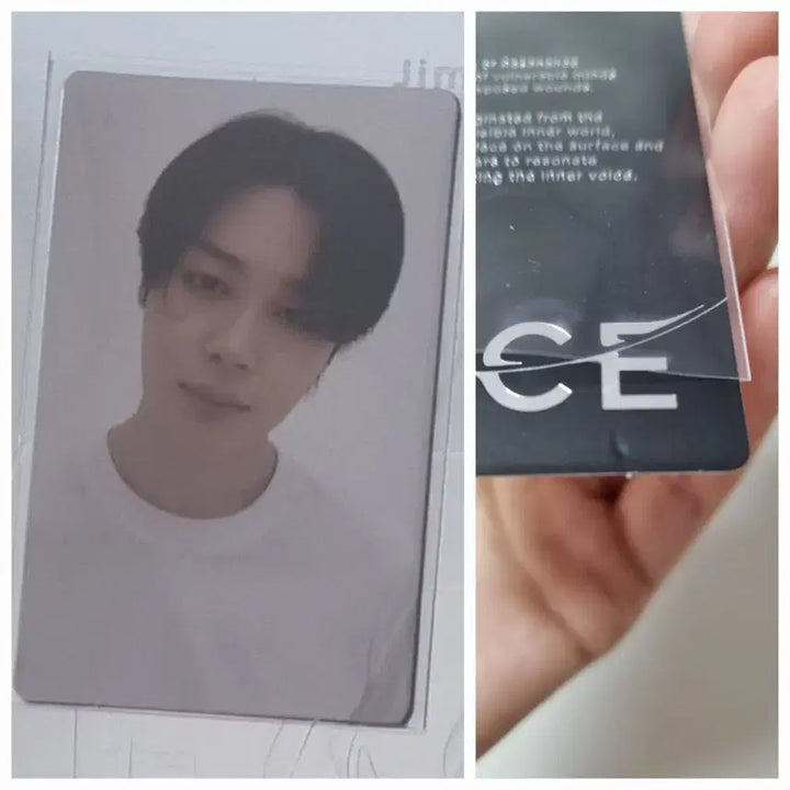 [BUNJANG] BTS Jimin FACE Weverse Early Bird Photocard / 특전 지민 방탄소년단 bts 페이스 face 위버스 얼리버드 포카