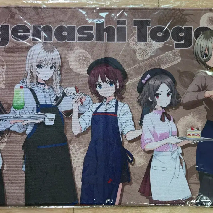 [BUNJANG] Bandori! Girls Band Cry Anime Plus Collaboration Cafe Desk Mat / 걸즈밴드크라이 애니플러스 콜라보카페 데스크매트