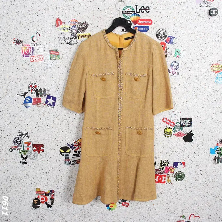 [BUNJANG] JILLSTUART Tweed Dress / 여성85/ 정가60만원대 질스튜어트 트위드 정장 원피스 YE 22-7