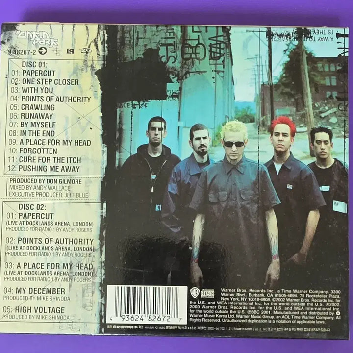 [BUNJANG] Linkin Park 2CD Special Edition (Unsealed) / [개봉/CD] 린킨 파크 (LINKIN PARK) 2시디 스페셜 에디션