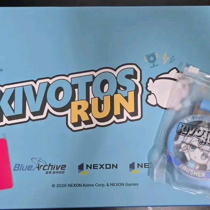 [BUNJANG] Blue Archive Kiotus Run Medal &amp; Merchandise Bundle Set / 블루아카이브 키보토스런 메달,굿즈 일괄