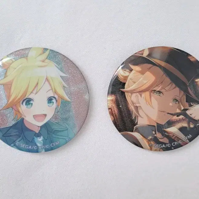 [BUNJANG] Kagamine Len 51 B Glitter Can Badge Bundle Set / 일괄) 프세카 보컬로이드 카가미네 렌 51 B 글리터 캔뱃지 각전각후