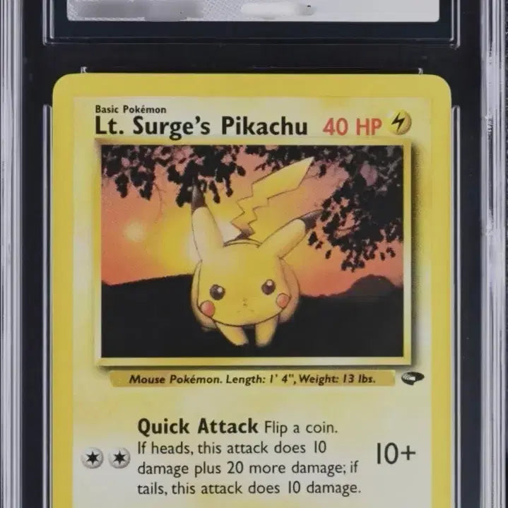 [BUNJANG] 2000 Pikachu CGC 10 Graded Card / CGC 10 2000년 피카츄
